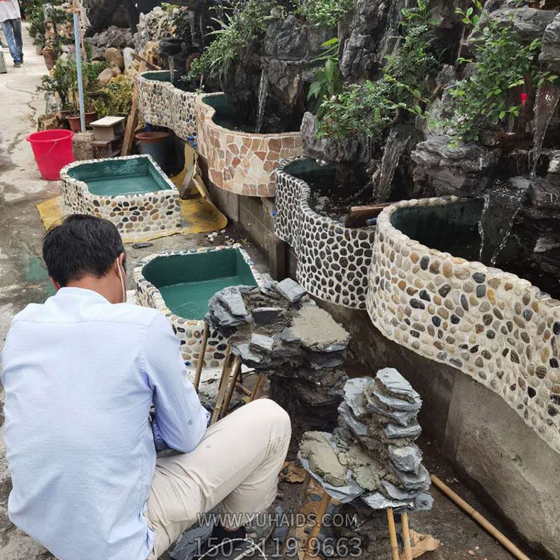 真石假山流水庭院人造假山室內(nèi)外景觀設(shè)計(jì)造景雕塑